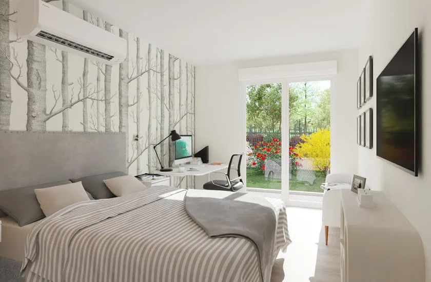 Chambres - Maison Contemporaine avec 4 Chambres à Coupray