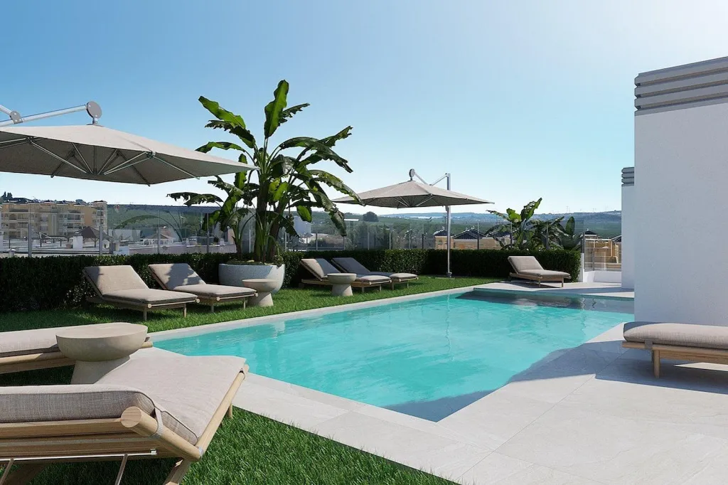 Bassein - Modern Apartment with Pool in Algorfa