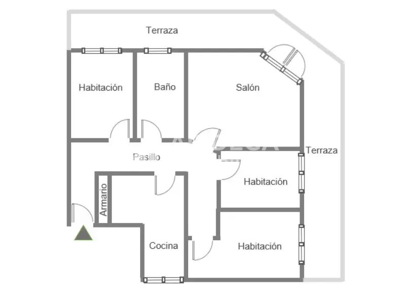 Plaan - Penthouse with Perimeter Terrace in Cabo de Cruz