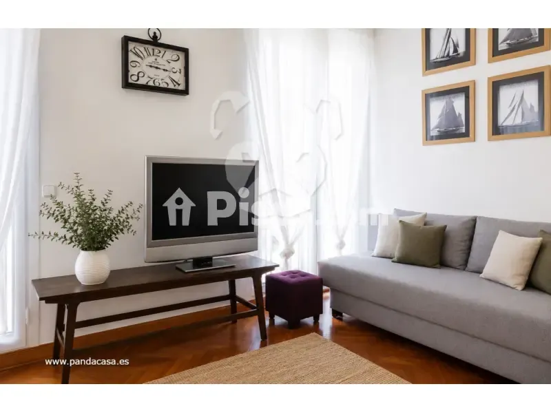 Soggiorno - 2-Bedroom Apartment with Congress View in Madrid