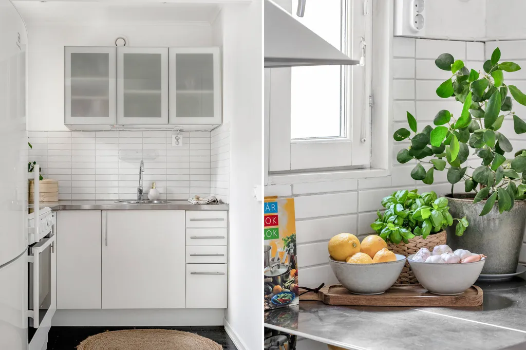 Cuisine - Modern 1st Floor Flat with Balcony in Uppsala