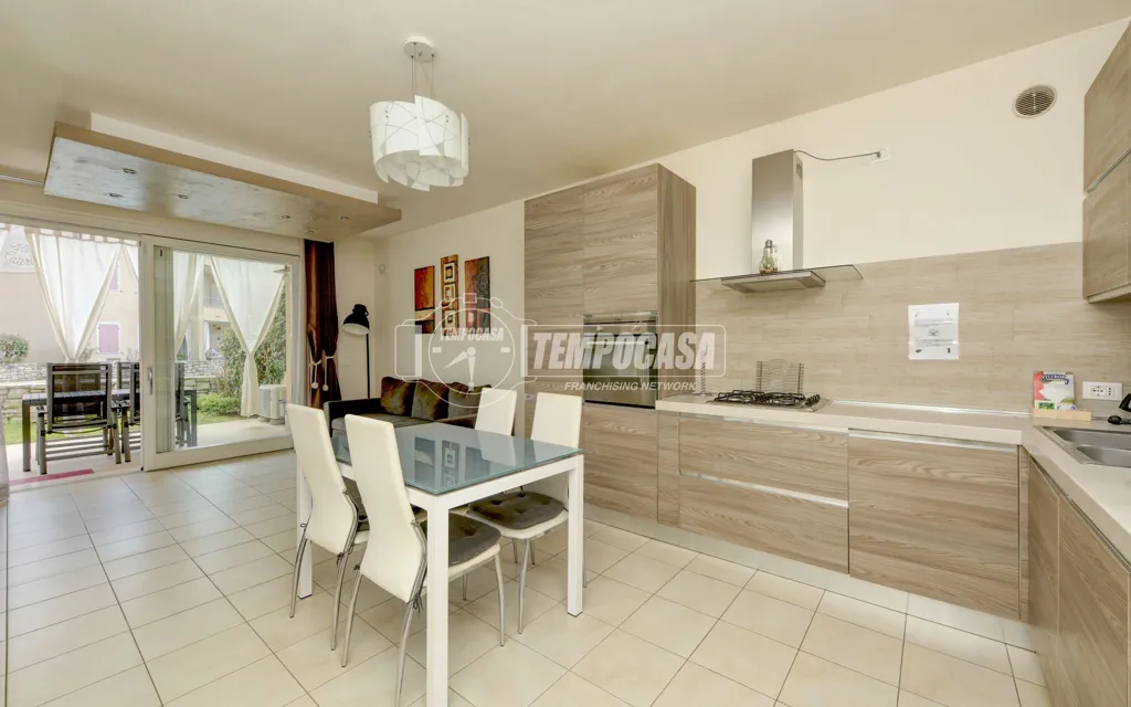 Köök - Modern Apartment with Pool in Lonato del Garda