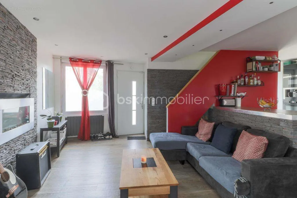 Soggiorno - Town House with Balneotherapy Bath in Vert-le-Grand