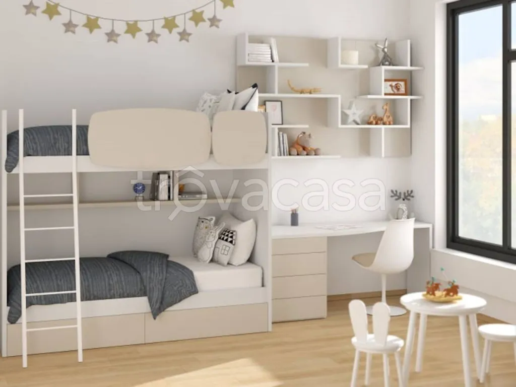 Bedrooms - Modern Penthouse with Terrace in Legnaro