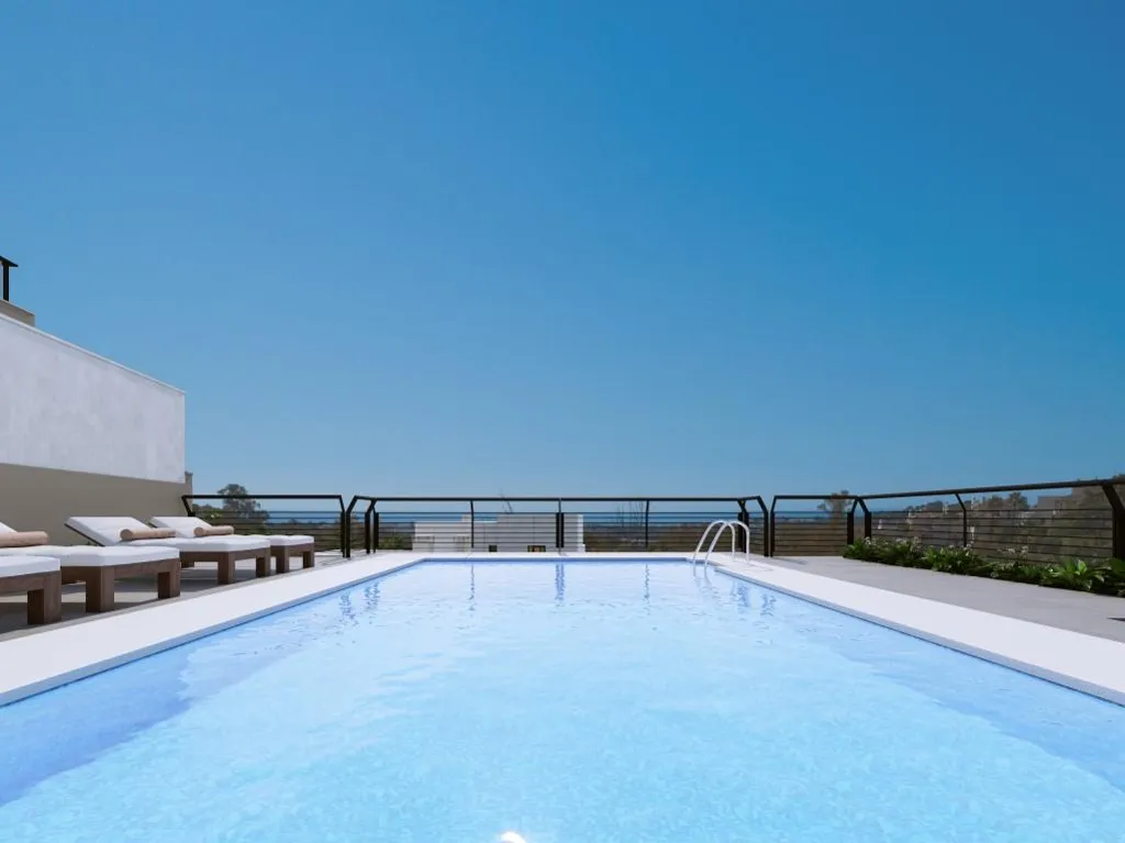 Piscine - 3-Bedroom Flat with Pool in Marbella
