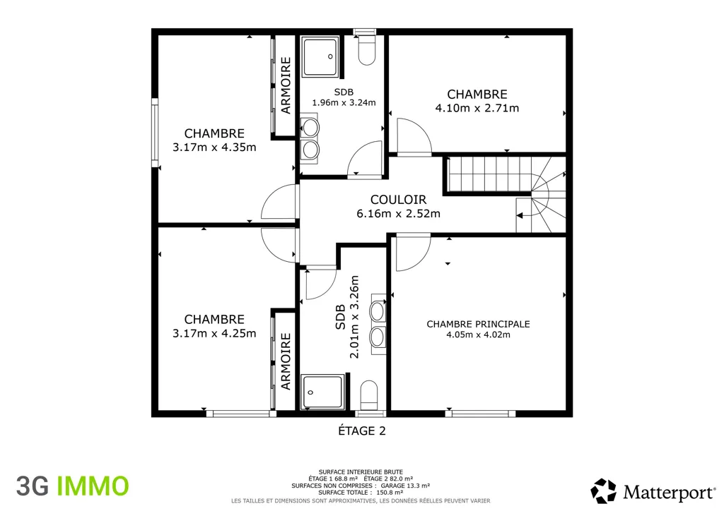 Plan - Villa 3 Faces avec Piscine à Saint-Cyprien Plage
