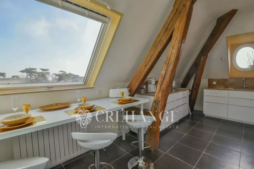Köök - Renovated Flat in Historic Building, St-Germain-en-Laye Centre