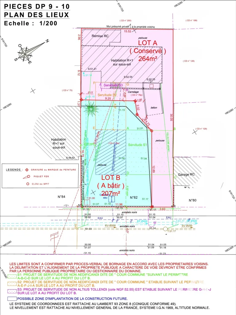 Plaan - Buildable Land with Partial Services in Aulnay-sous-Bois