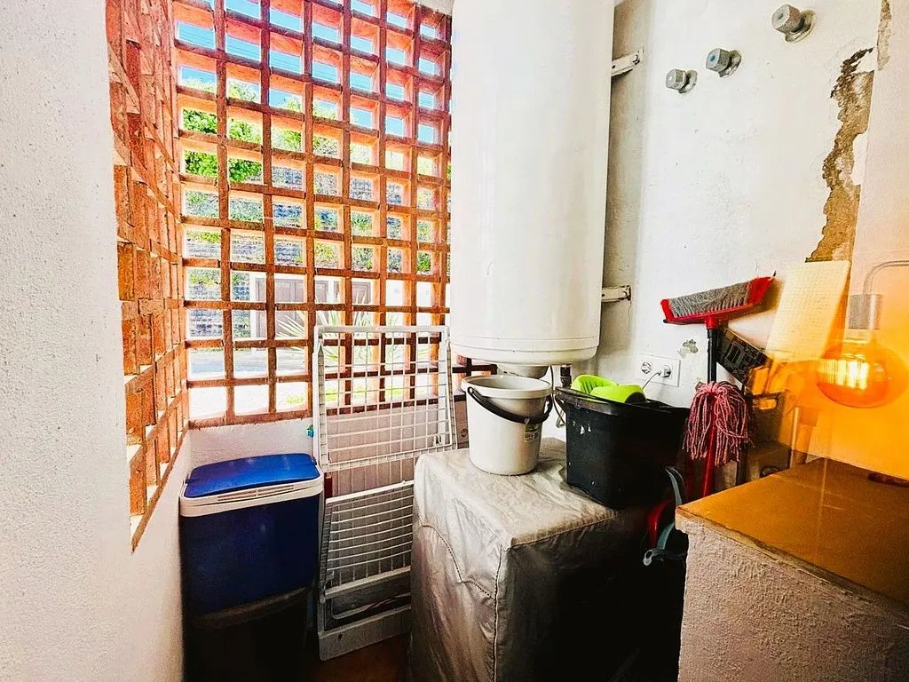 Pesuköök - Apartment with Pool and Terrace in Casares Golf Garden