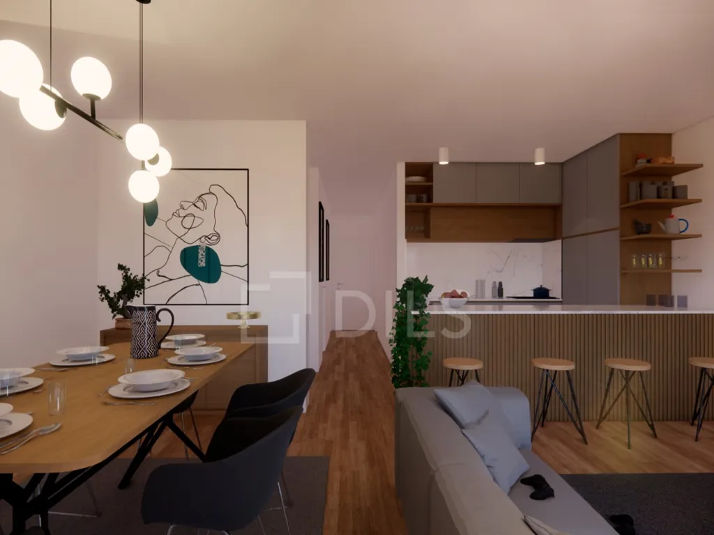 T2 Apartment with Balcony in Matosinhos Centre