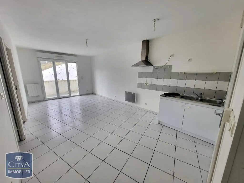 Köök - Apartment with Pool in Issoire