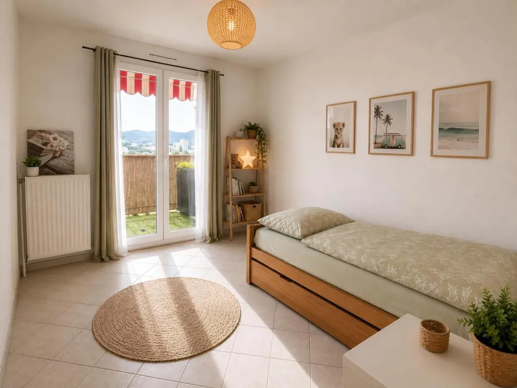 Chambres - Appartement avec vue dominante et terrasses à 15 min des plages
