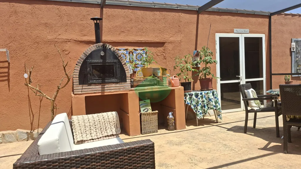 Terrasse - Rustic Spanish House with Terrace in Totana