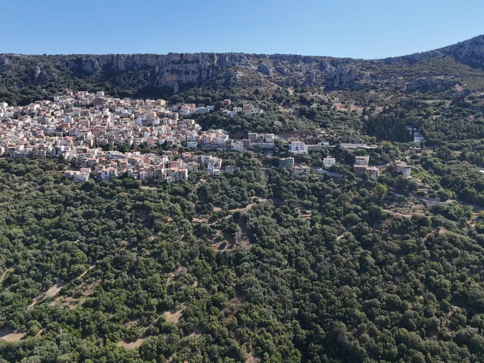 Vista aerea - Buildable Land with Panoramic View in Baunei