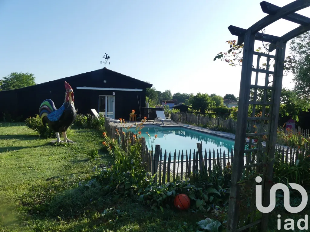 Bassein - Stone House with Pool near Illats