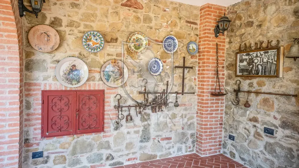 Entrée - Historic Castle with Garden in Sinalunga