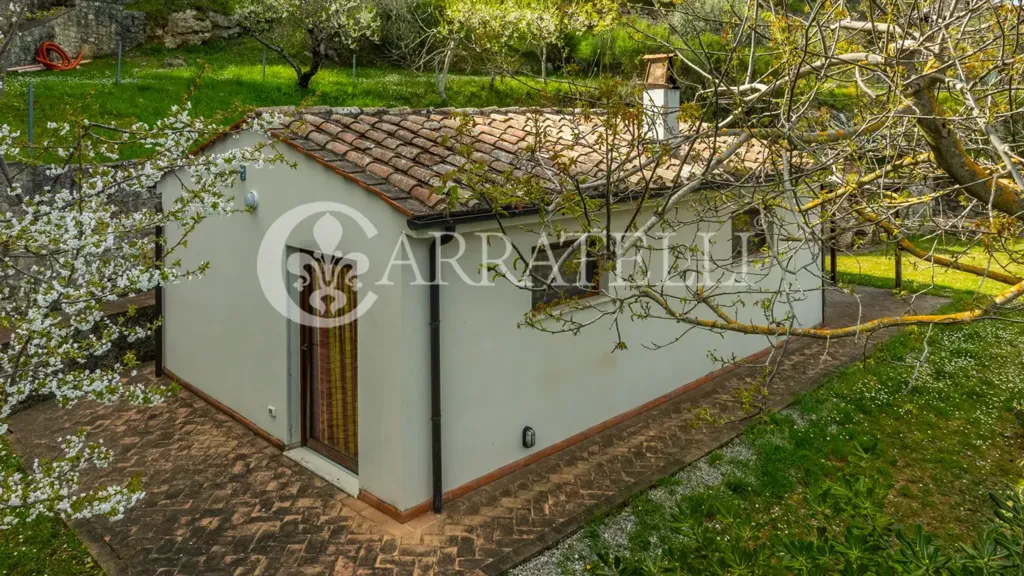 Vue aérienne - Rustic Property with Pool in Sarteano