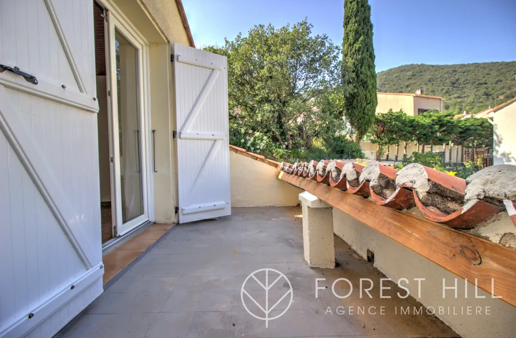 Terrasse - Maison 4 Faces avec Jardin à Céret