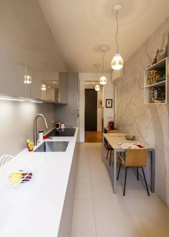 Cuisine - Luxury Apartment with Balcony in Milan