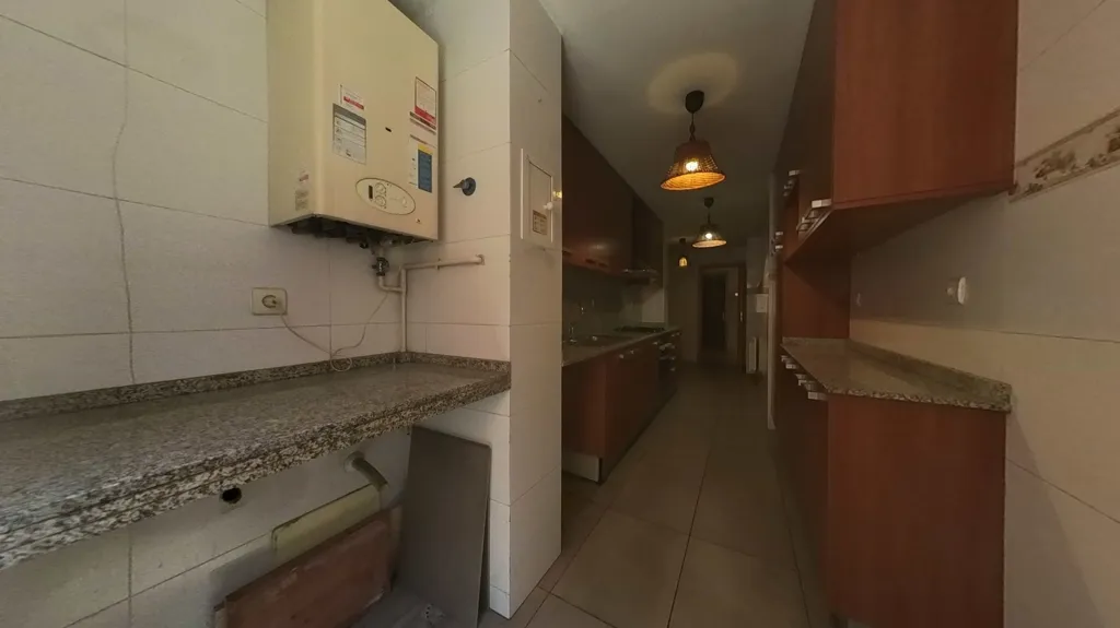 Köök - Occupied Flat with Terrace in Sabadell