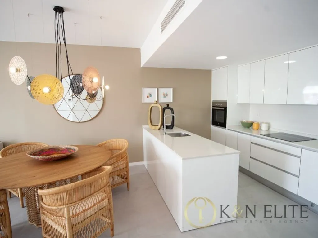 Köök - Luxury Villa with Sea View in Finestrat