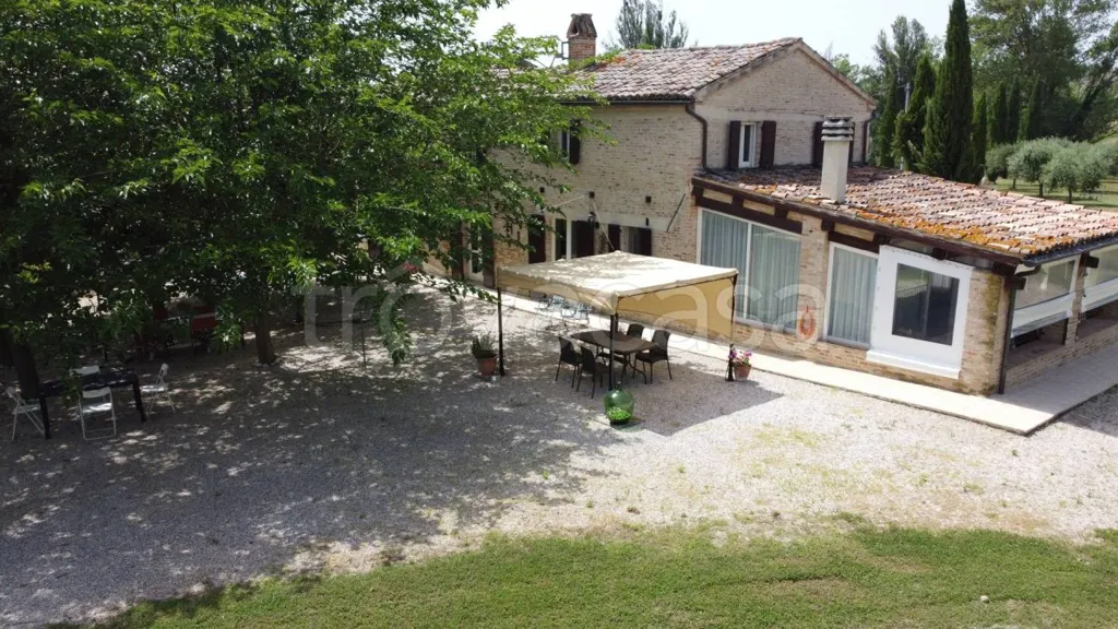 Vista aerea - Rustic Casale with Pool in San Costanzo