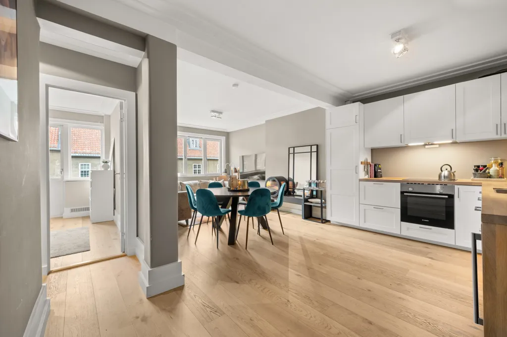 Köök - Modern Apartment with Balcony in Fagerborg