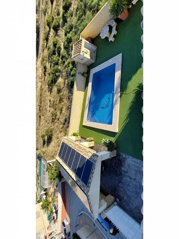 Vue aérienne - House with Pool in Monforte del Cid