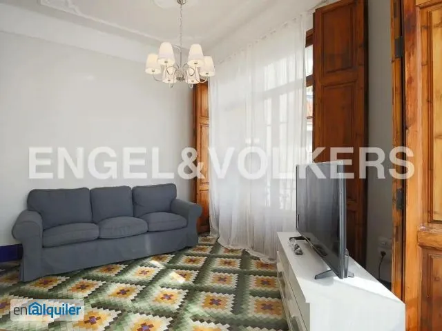 Soggiorno - Furnished Flat with Elevator in Ciutat Vella