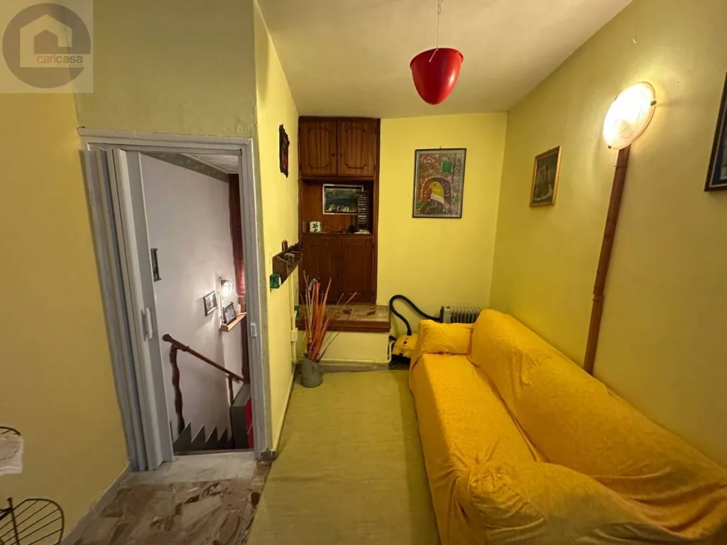 Living Room - Historic House with Terrace in Pietrabruna