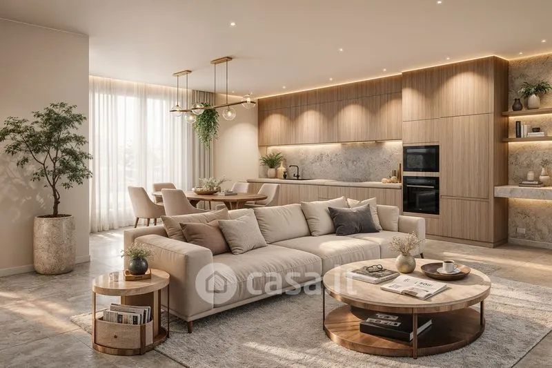 Living Room - Luxury Apartment with Terrace in Matera