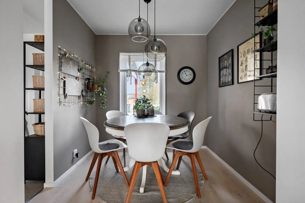 Salle à manger - Apartment with Balcony in Skellefteå