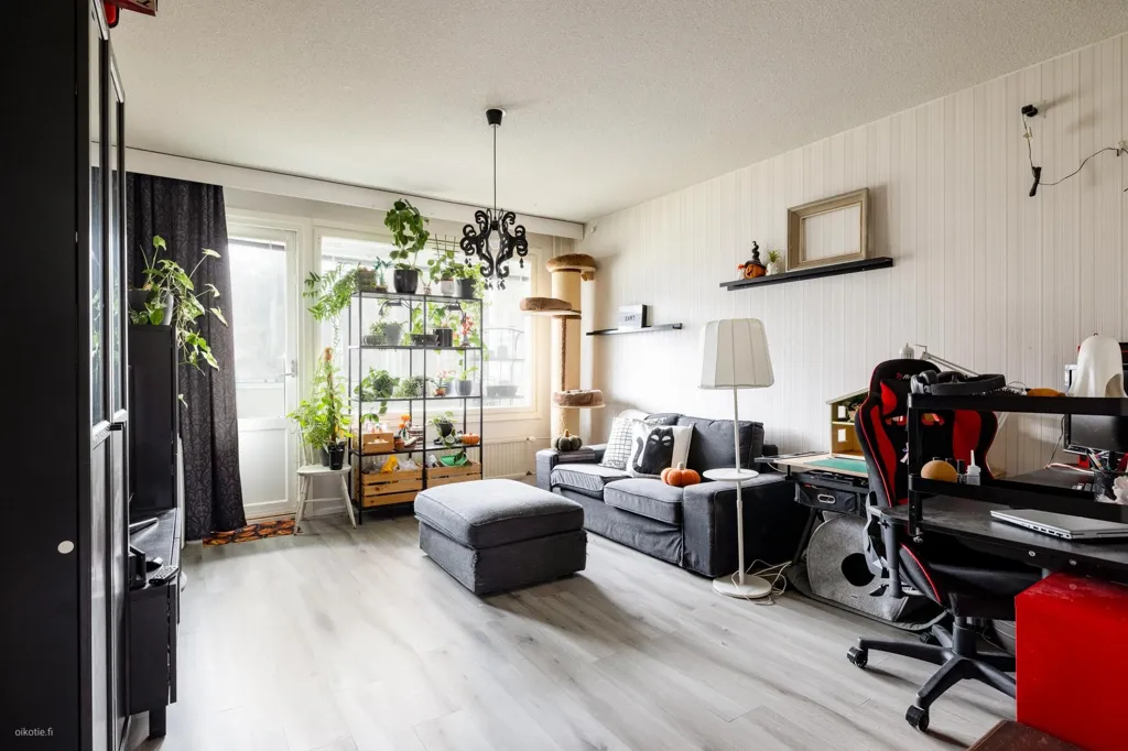 Salón - Duplex with Garden in Kangasala