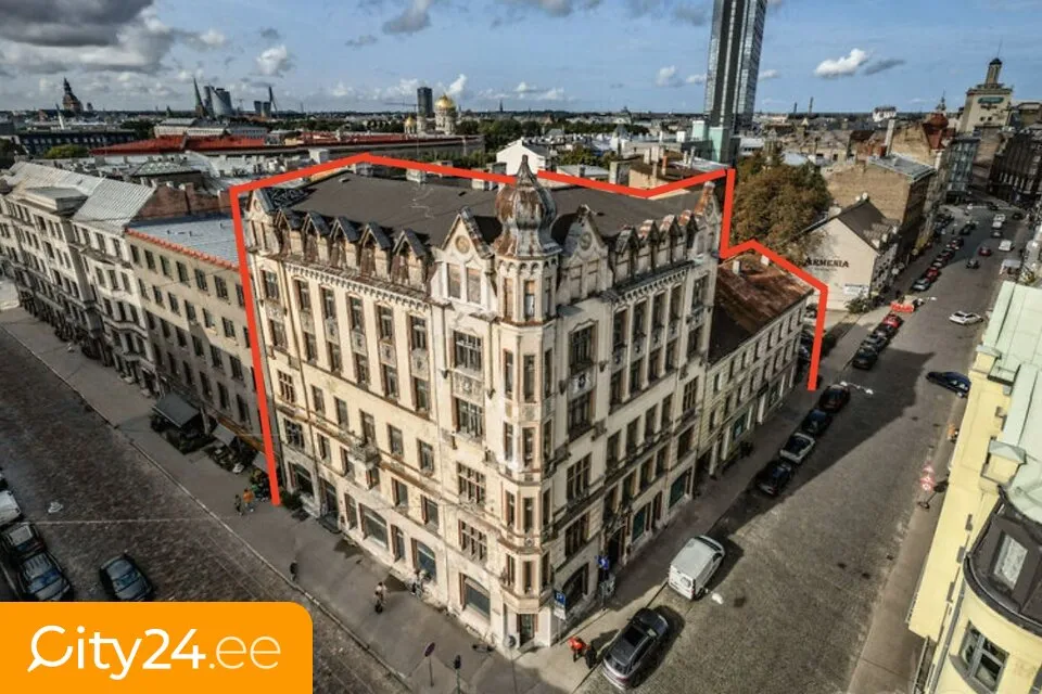 Õhuvaade - Large Office Space in Riga Centre