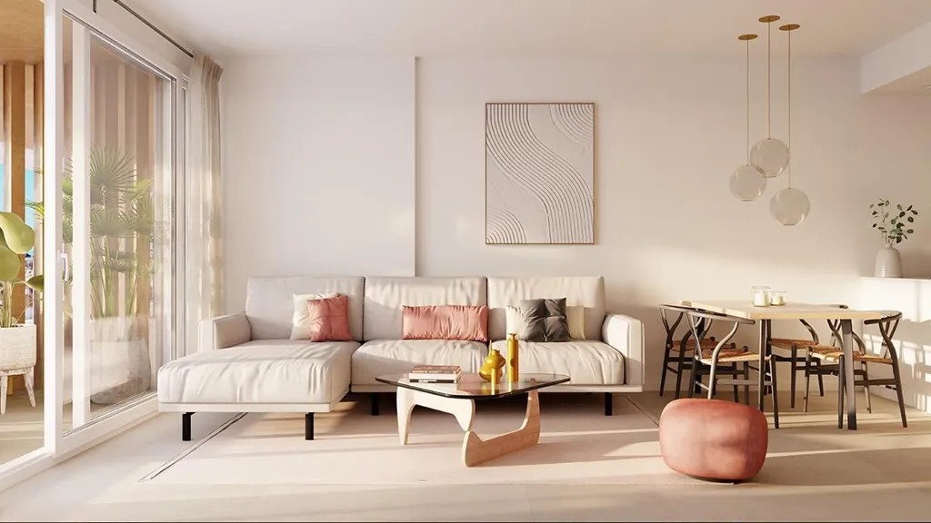 Séjour - Apartment with Sea Views in Alcaidesa, Cadiz
