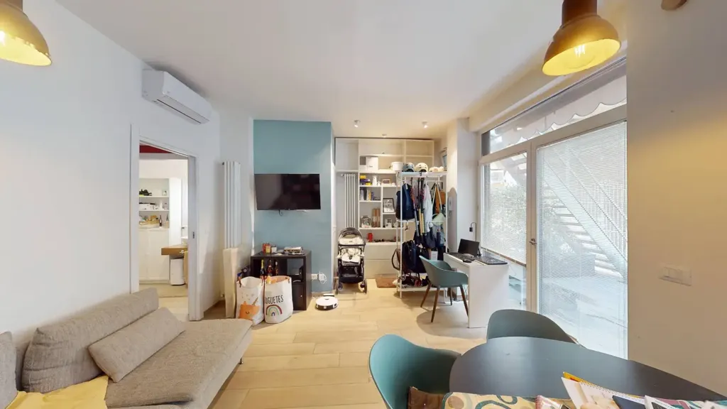 Soggiorno - Loft with Private Garden in Turin