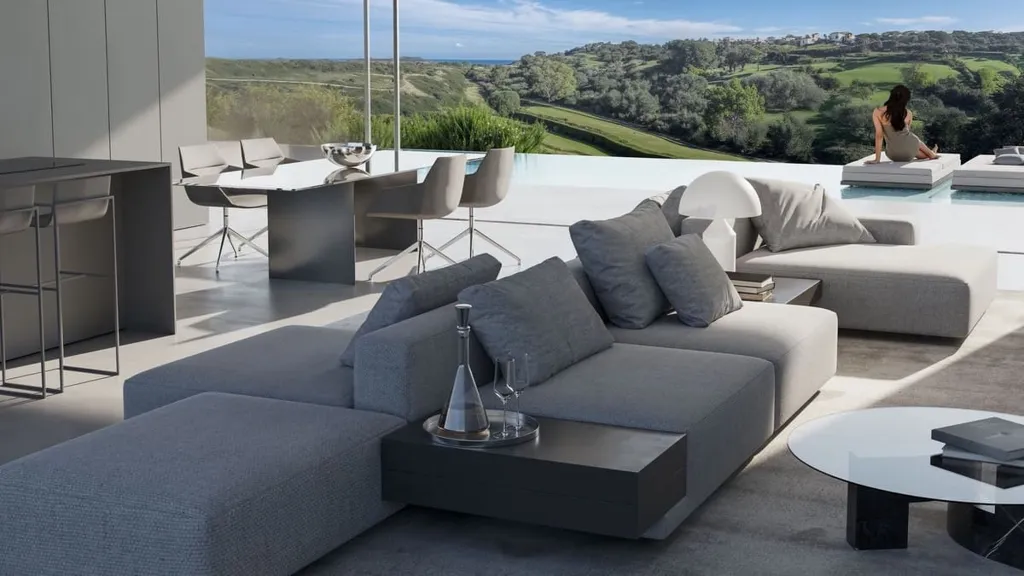 Terrasse - New Villa with Pool on Estepona Golf Course