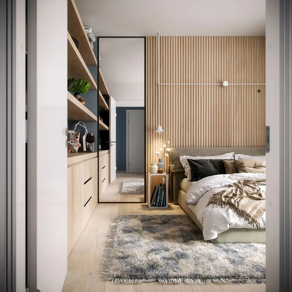 Magamistoad - Contemporary Apartment with Balcony in Evere
