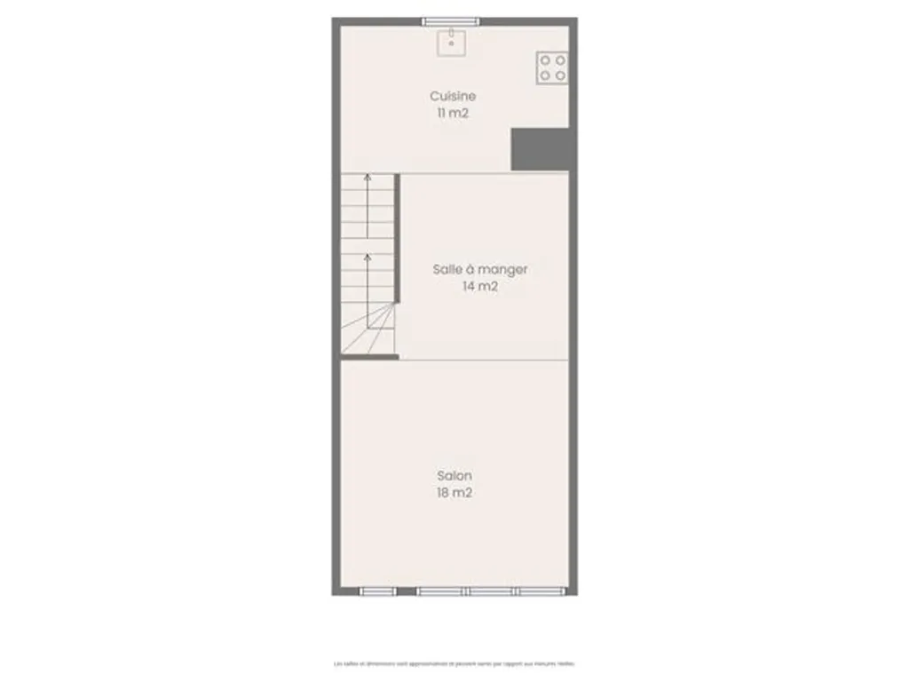 Plan - Maison Récemment Construite avec Terrasse à Saint-Ghislain