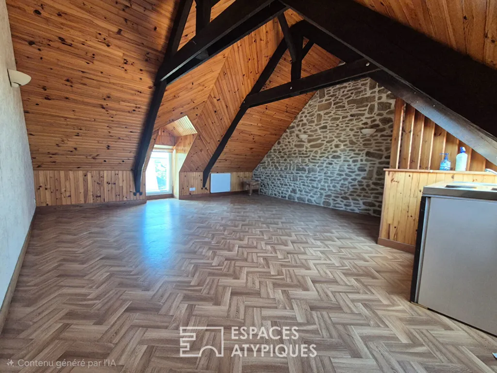 Pièces - Maison en Pierre à Rénover à Bobital, Proche Dinan