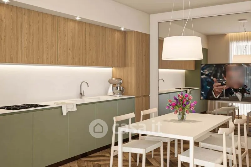 Köök - Modern Apartment with Balcony in Monopoli
