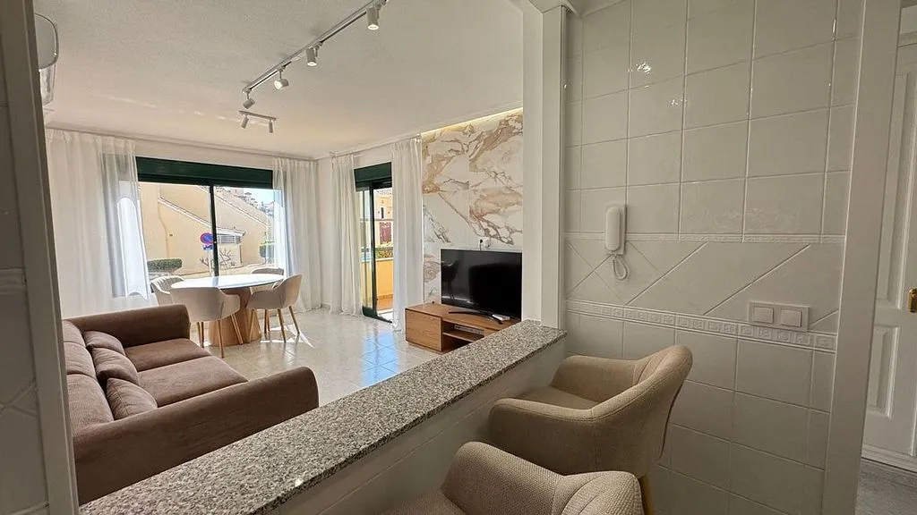 Séjour - Apartment with Pool in Campos de Golf, Los Dolses