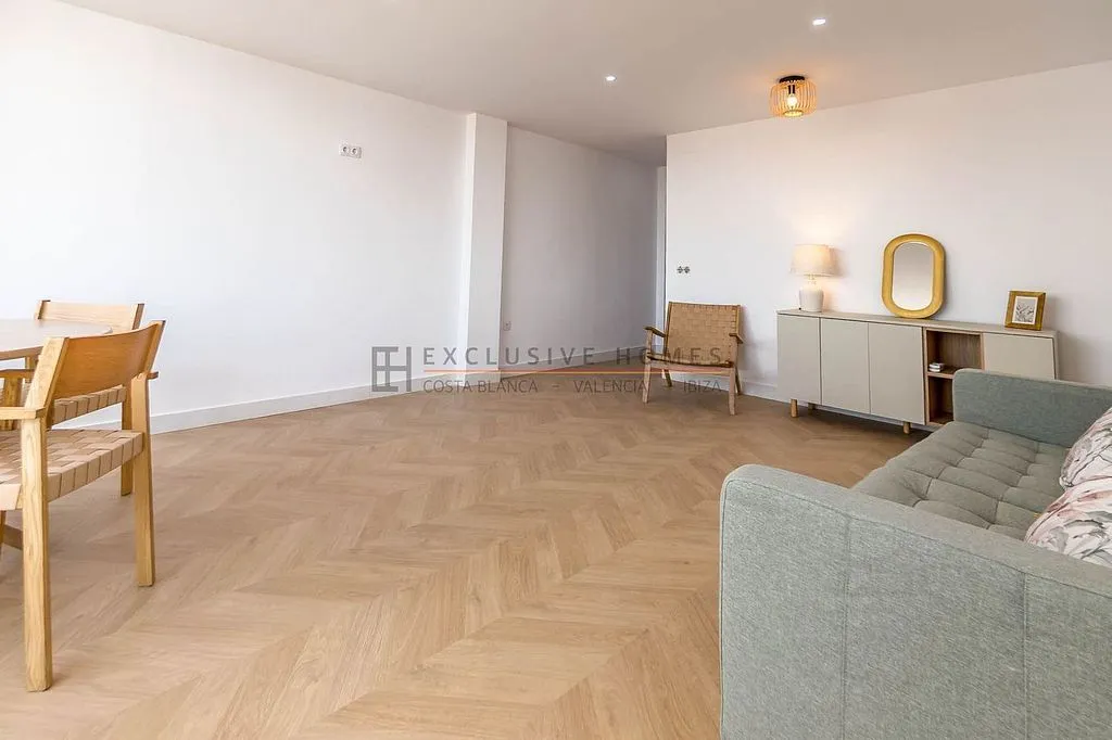 Séjour - Apartment with Balcony in Alfaz del Pi Centre