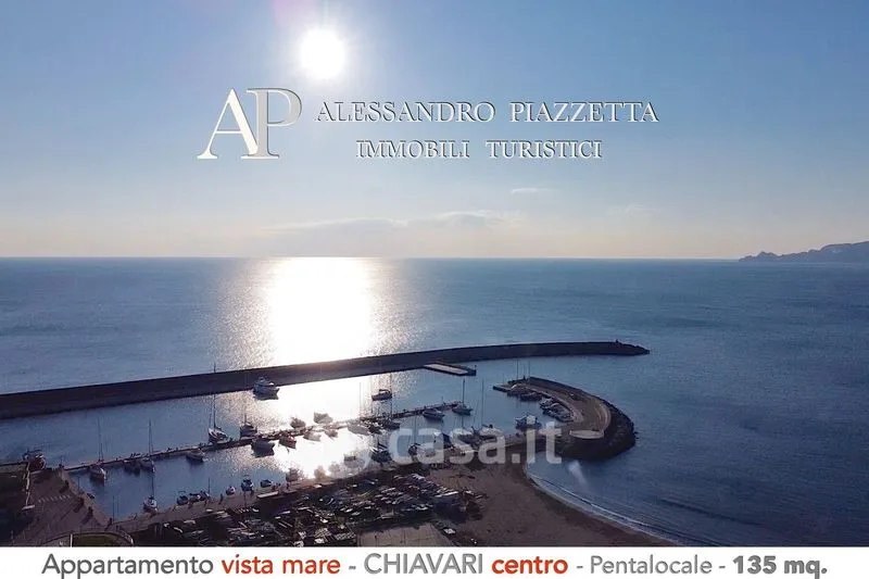 Vue aérienne - Apartment with Sea View in Chiavari