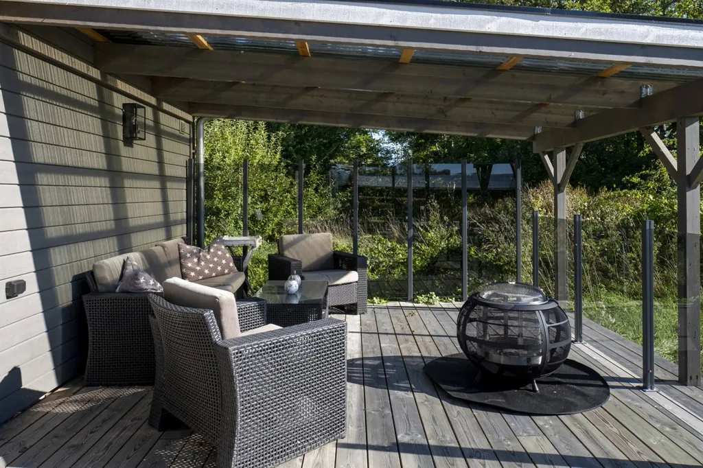 Terrasse - Modern Villa with Water View in Österåker