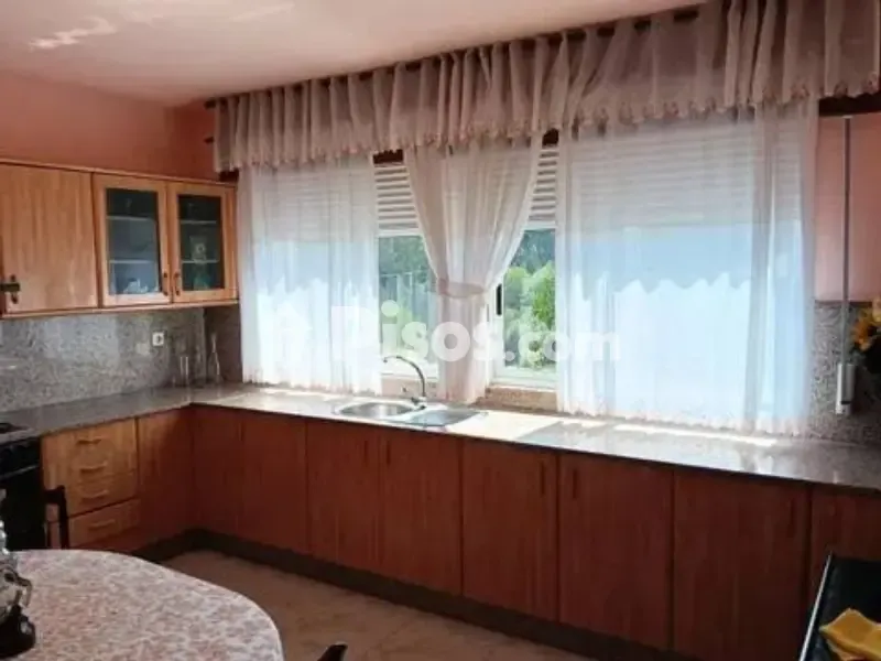 Köök - Chalet with Garden in Coirós de Arriba