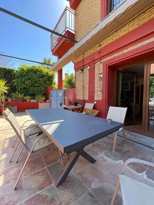 Terrace - Chalet with Pool and Terrace in Montequinto