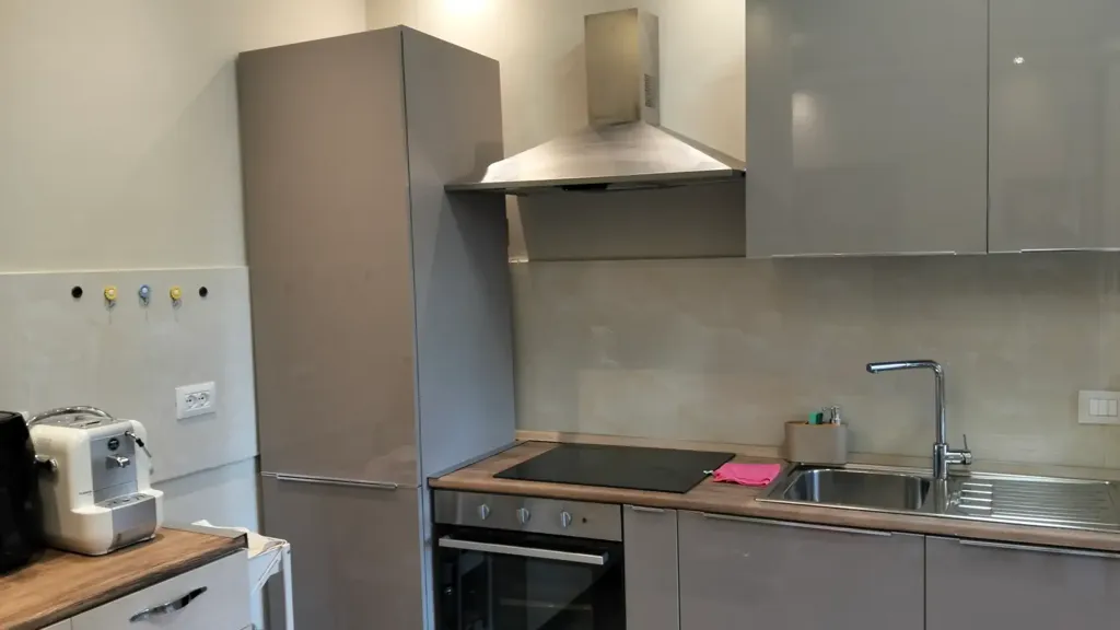 Cuisine - Modernised Apartment with Terraces in Sanremo