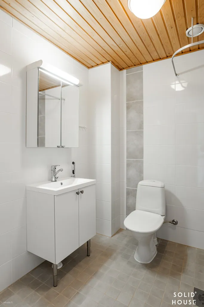 Salles de bain - Apartment with Private Sauna in Turku Centre