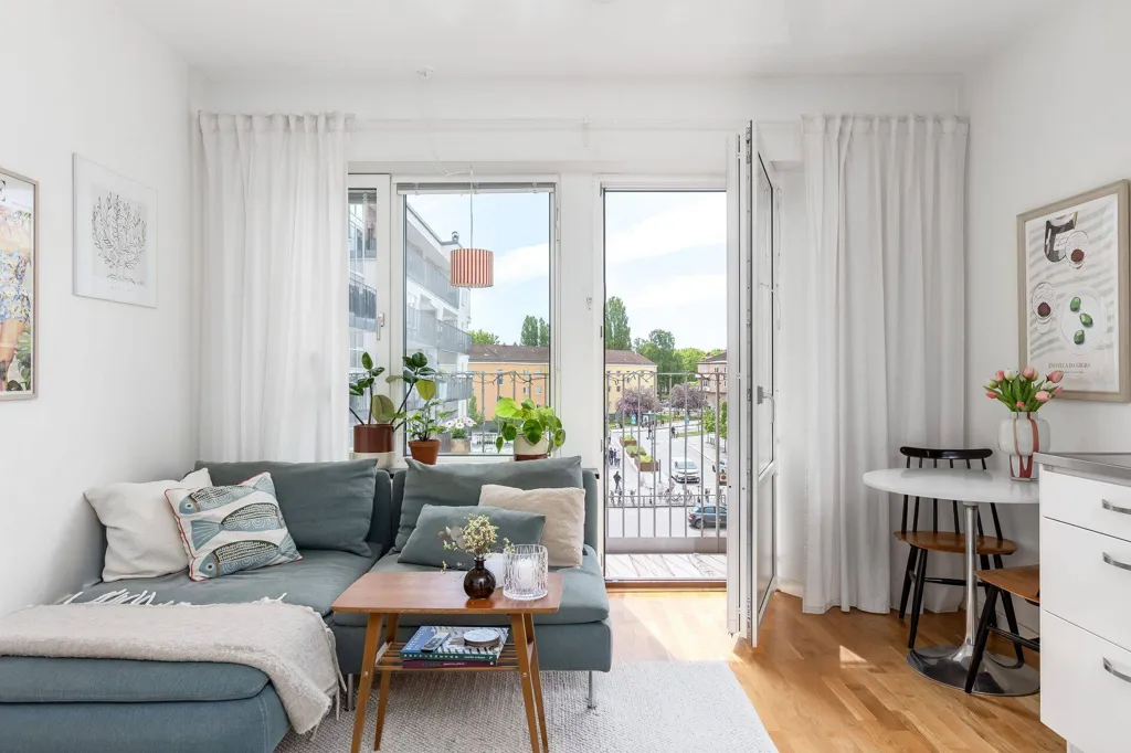 Elutuba - Studio Flat with Balcony in Övre Vasastaden